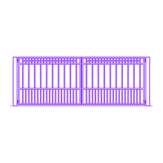 Buildings Gates Driveway Gates Athena Split Svg Line Art, Free Vectors File